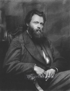  Kramskoi Canvas - Portrait of Shishkin Democratic Ivan Kramskoi
